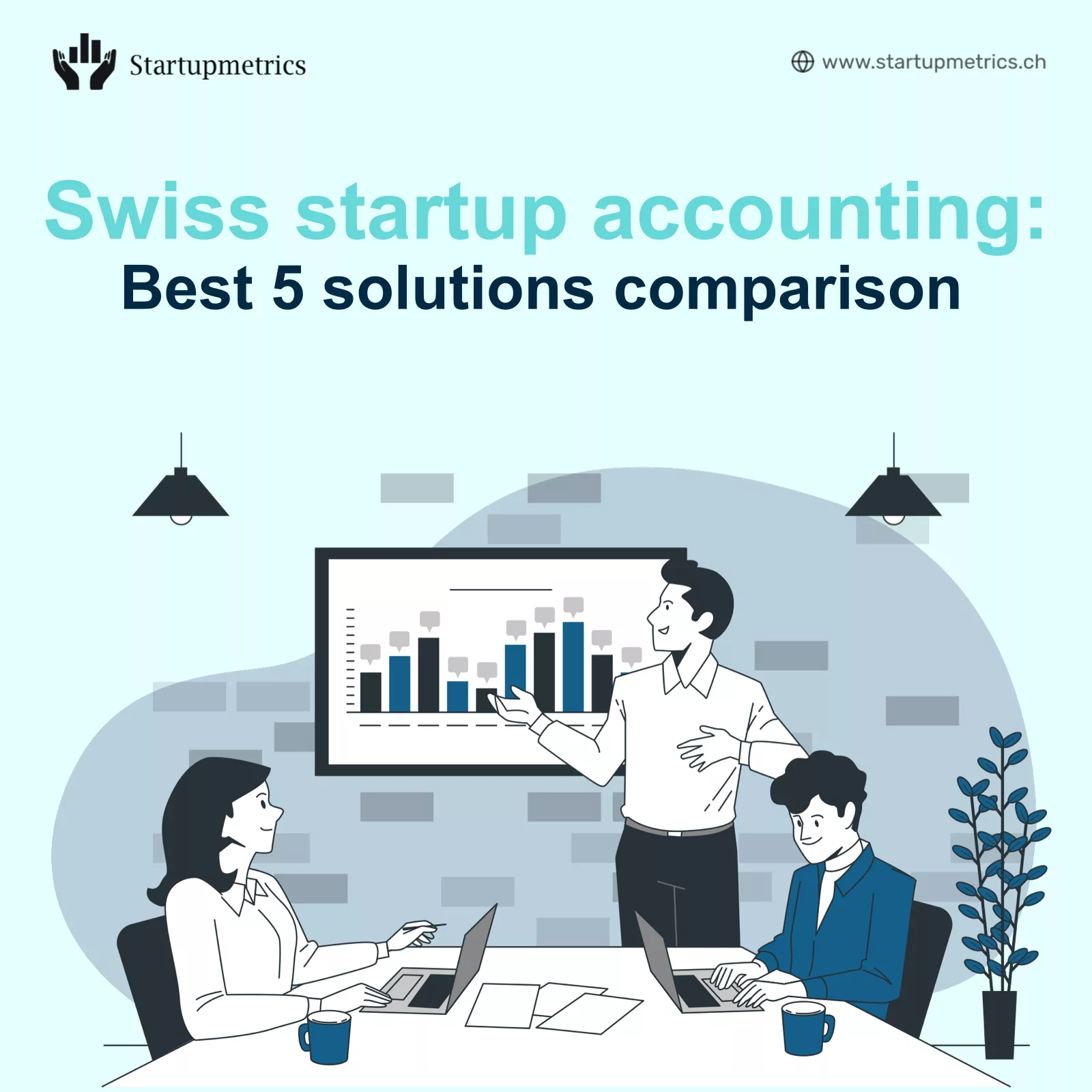 Selection criteria & comparison of the 5 best known accounting solutions for Swiss startups in 2023